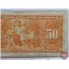 Image 5 : Bank of Canada $50 Bill 1937 : Osbourne/Towers #AH0020661
