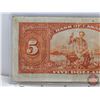 Image 4 : Bank of Canada $5 Bill 1935 : Osbourne/Towers #A343334