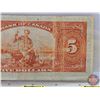 Image 5 : Bank of Canada $5 Bill 1935 : Osbourne/Towers #A343334