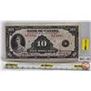 Image 1 : Bank of Canada $10 Bill 1935 : Osbourne/Towers #A471044