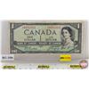 Image 1 : Canada $1 Bill 1954DF "Devil's Face" : Beattie/Coyne #SA9352313