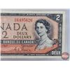 Image 2 : Canada $2 Bill 1954DF "Devil's Face" : Coyne/Towers #DB6495626