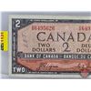 Image 3 : Canada $2 Bill 1954DF "Devil's Face" : Coyne/Towers #DB6495626