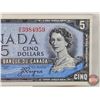 Image 2 : Canada $5 Bill 1954DF "Devil's Face" : Beattie/Coyne #HC3984959