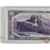 Image 4 : Canada $10 Bill 1954DF "Devil's Face" : Coyne/Towers #ED1773119