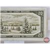 Image 5 : Canada $20 Bill 1954DF "Devil's Face" : Beattie/Coyne #CE9243963