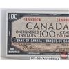 Image 3 : Canada $100 Bill 1954DF "Devil's Face" : Beattie/Coyne #AJ1893924