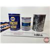 Image 5 : Collector Tin Trio : Surfco Coin Bank, NAPA Coin Bank w/Rag and Camel Lights Keg  (Largest Measures