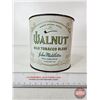 Image 2 : Walnut Tobacco Tin (Measures : 5-1/2"H x 5-1/4"Dia)