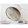 Image 7 : Walnut Tobacco Tin (Measures : 5-1/2"H x 5-1/4"Dia)