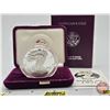 Image 1 : American Eagle : One Ounce Proof Fine Silver Bullion Coin : 1986 (COA 99.99%) (GST Exempt)