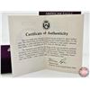 Image 4 : American Eagle : One Ounce Proof Fine Silver Bullion Coin : 1986 (COA 99.99%) (GST Exempt)