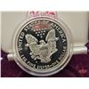 Image 3 : American Eagle : One Ounce Proof Fine Silver Bullion Coin : 1987 (COA 99.99%) (GST Exempt)