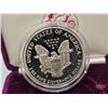 Image 3 : American Eagle : One Ounce Proof Fine Silver Bullion Coin : 1988 "S" (COA 99.99%) (GST Exempt)