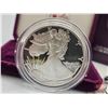 Image 2 : American Eagle : One Ounce Proof Fine Silver Bullion Coin : 1989 "S" (COA 99.99%) (GST Exempt)