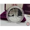 Image 2 : American Eagle : One Ounce Proof Fine Silver Bullion Coin : 1993 "P" (COA 99.99%) (GST Exempt)