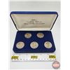 Image 1 : USA : Silver Walking Liberty Half Dollar Collection (5 Coin Set)  : 1934; 1935; 1937; 1940; 1946