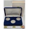 Image 1 : USA Morgan Dollar Three-Coin Set "O" Mint : 1883; 1890; 1899