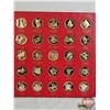 Image 3 : The Franklin Mint 1969 : States of the Union Series : First Edition : Solid Bronze Proof Fifty-Coin 