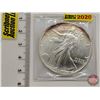 Image 1 : USA American Silver Eagle Bullion One-Dollar Coin : 1oz Fine Silver 1990