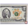 Image 3 : USA $2 Bill 1976 : #B19686440A (Consignor Note: $2 Bill Exchanged in French Quarter of New Orleans, 