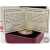 Image 4 : RCM Canada 2015 : $3 Fine Silver Coin : 50th Anniversary of the Canadian Flag (COA #12808) (99.99%) 