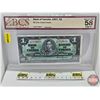 Image 1 : Bank of Canada $1 Bill 1937 : Coyne/Towers #ZM7722673 (BCS Cert: Almost UNC 58 Original)
