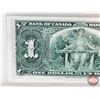 Image 5 : Bank of Canada $1 Bill 1937 : Coyne/Towers #ZM7722673 (BCS Cert: Almost UNC 58 Original)