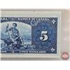 Image 6 : Bank of Canada $5 Bill 1937 : Gordon/Towers #RC1074350 (BCS Cert: Extra Fine 40 : Minor Stain)