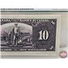Image 6 : Bank of Canada $10 Bill 1937 : Gordon/Towers #CD4866917 (Legacy Cert : Choice About New 58)
