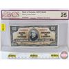 Image 1 : Bank of Canada $100 Bill 1937 : Coyne/Towers #BJ4693090 (BCS Cert: Very Fine 25)