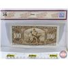 Image 4 : Bank of Canada $100 Bill 1937 : Coyne/Towers #BJ4693090 (BCS Cert: Very Fine 25)