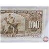 Image 6 : Bank of Canada $100 Bill 1937 : Coyne/Towers #BJ4693090 (BCS Cert: Very Fine 25)