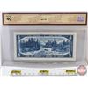 Image 4 : Canada $5 Bill 1954 *Replacement : Bouey/Rasminsky # *RX0314158 (BCS Cert: Extra Fine 40)