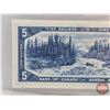 Image 5 : Canada $5 Bill 1954 *Replacement : Bouey/Rasminsky # *RX0314158 (BCS Cert: Extra Fine 40)