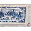 Image 6 : Canada $5 Bill 1954 *Replacement : Bouey/Rasminsky # *RX0314158 (BCS Cert: Extra Fine 40)