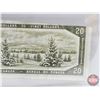 Image 6 : Canada $20 Bill 1954DF "Devil's Face" : Beattie/Coyne #DE0085499 (BCS Cert: Very Fine 25) ~ Miscut