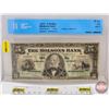 Image 1 : Dominion of Canada 1912 : The MOLSONS Bank $5 Bill : MacPherson #173355 (CCCS Cert: F-12 Fine : Lett