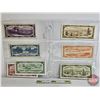 Image 4 : Canada Bills 1954 ~ Collector Combo (7) : ~ $1 Beattie/Rasminsky #DP4330747 ~ $2 Beattie/Rasminsky #
