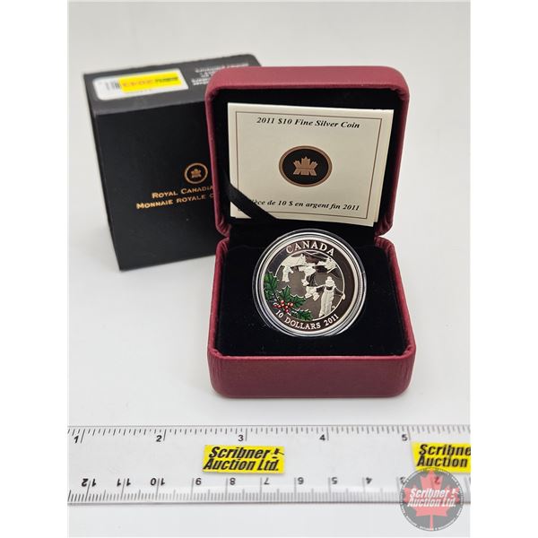 RCM Canada 2011 $10 Fine Silver Coin : Little Skaters (COA #1359) (99.99%) (GST Exempt)