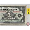 Image 3 : Bank of Canada $1 Bill 1935 : Osbourne/Towers #A0829958