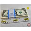 Image 1 : USA $1 Bills 2013 (100 Consecutive : BEP Bank Wrap) : #D17687801F-900F