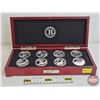Image 20 : Bradford Authentic : World War II : Bombers Collection : Eight-Coin Set in Display Case (Silver Clad