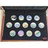 Image 2 : RCM Canada 2017 $10 Fine Silver Coin Collection Celebrating Canada's 150th :  ~ Peyto Lake ~ Wild Sw