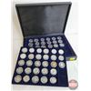 Image 1 : Canada Fifty Cent Collection (49 Coins Total : Intermittent from 1969 - 2018) in Collector Case with