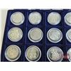Image 3 : Canada Fifty Cent Collection (49 Coins Total : Intermittent from 1969 - 2018) in Collector Case with