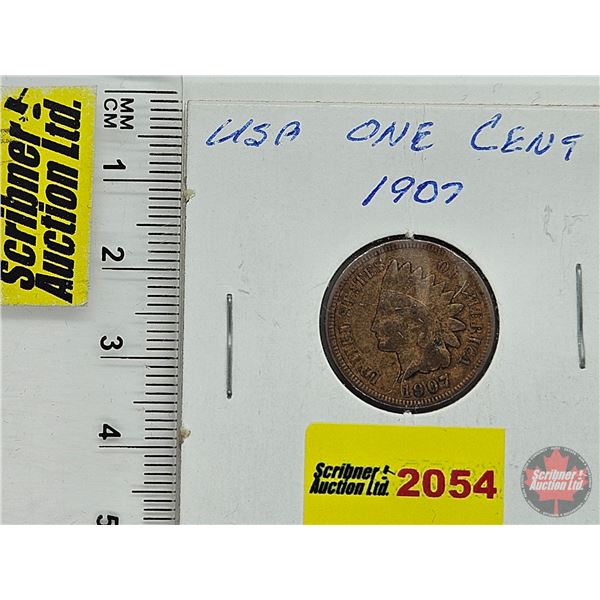 USA One Cent 1907