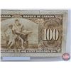 Image 6 : Bank of Canada $100 Bill 1937 : Gordon/Towers #BJ1158972