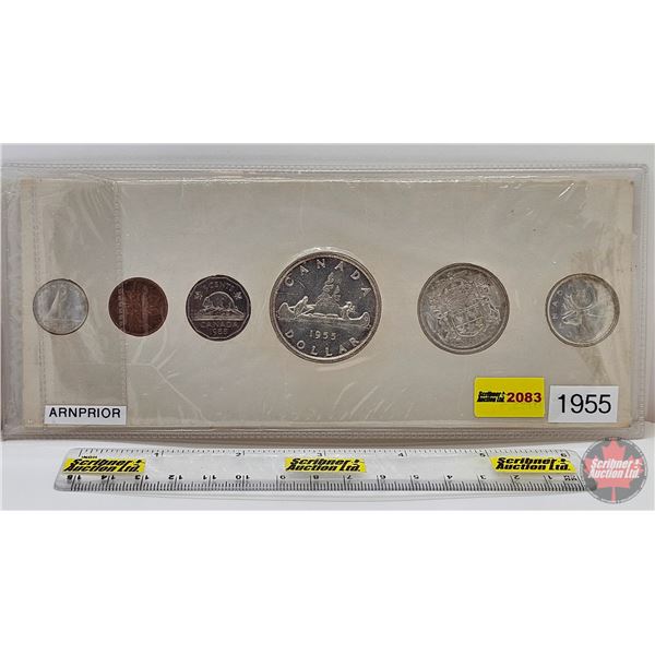 RCM Canada Proof Like Set 1955 (Consignor Note: Arnprior)