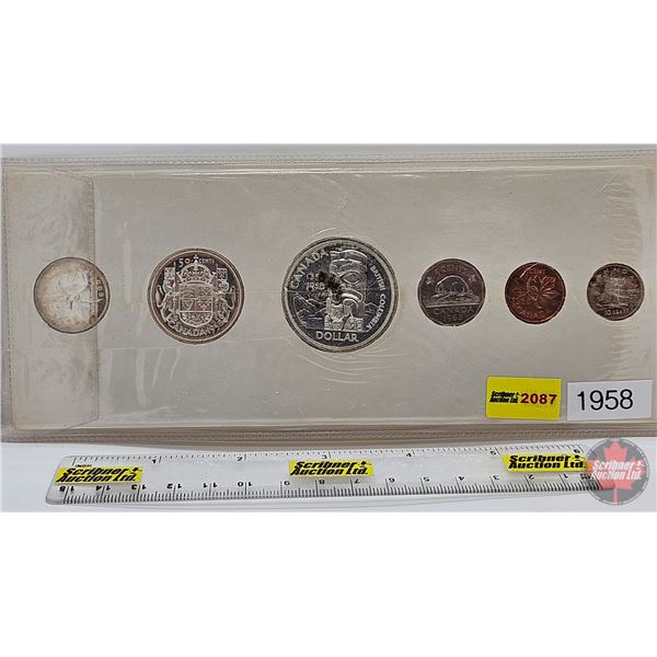 RCM Canada Proof Like Set 1958